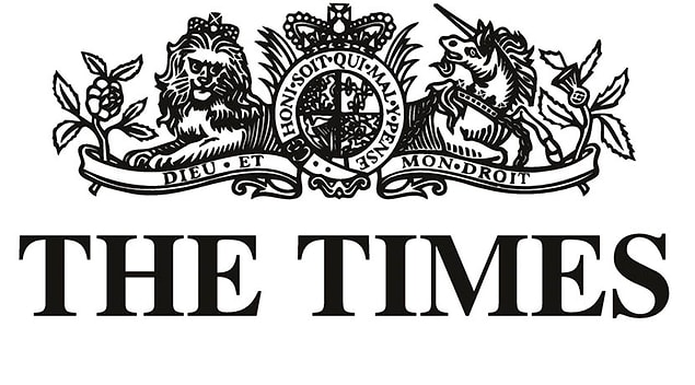 34. Times Gazetesi, İngiltere