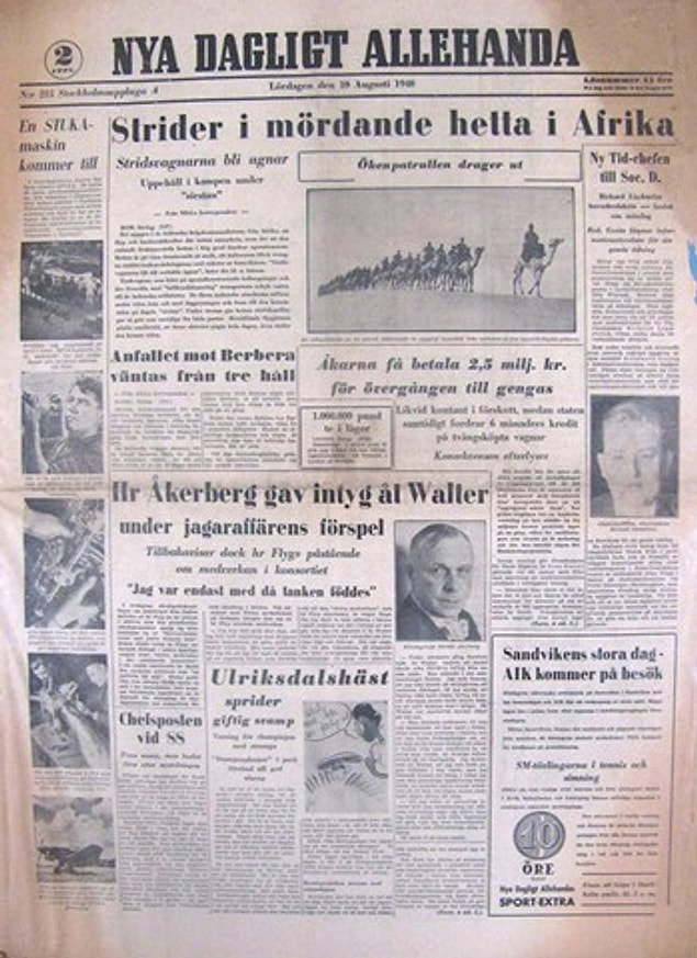41. Nya Dagligt, İsveç