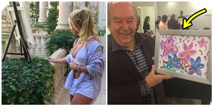 Britney Spears'ın Vegas'taki Saldırı Kurbanları İçin Yaptığı Sulu Boya Resim 10 Bin Dolara Satıldı!