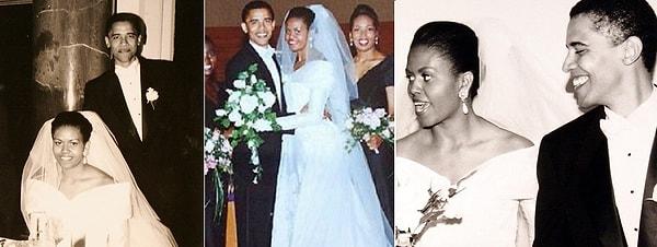 1. Barack Obama ve Michelle Obama 1992
