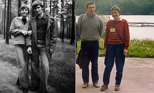4. Ангела Меркель и Ульрих Меркель (1977-1982) и Ангела Меркель и Йоахим Зауэр (1998)