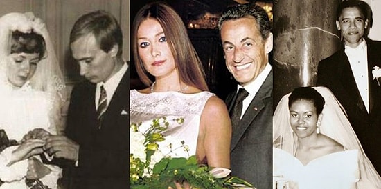 Мы привыкли видеть их во главе государств. Сегодня перед вами фото со свадеб мировых лидеров