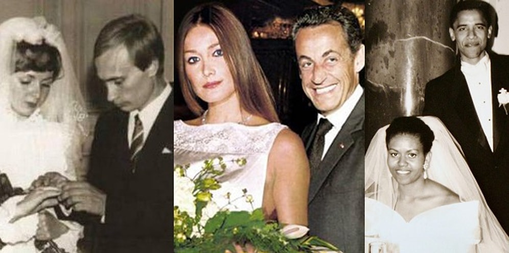 Мы привыкли видеть их во главе государств. Сегодня перед вами фото со свадеб мировых лидеров