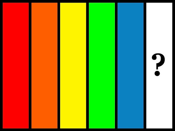 5. Какой цвет должен быть следующим?