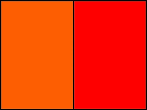 8. Какой из этих цветов светлее?