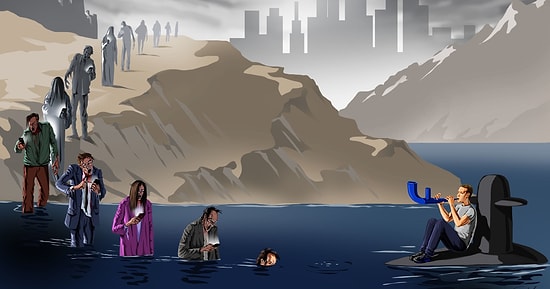 Справедливая пощечина обществу: новая порция сатирических иллюстраций от Гюндуза Агаева