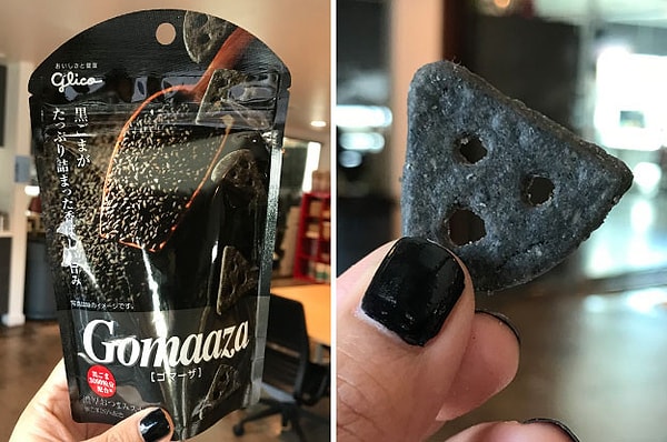 7. И наконец, как насчет крекеров с черным кунжутом?