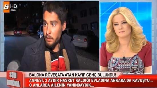 Helal Olsun Müge Anlı! Balona Röveşata Atan Adam Bulundu