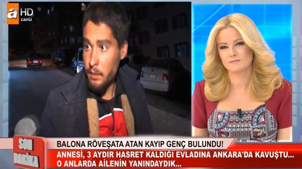 Helal Olsun Müge Anlı! Balona Röveşata Atan Adam Bulundu