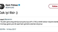 Yeni Filmi ArifV216 İçin Bir Hayranının Twitter'dan Verdiği Fikre Cem Yılmaz'ın Aşırı Samimi Tepkisi