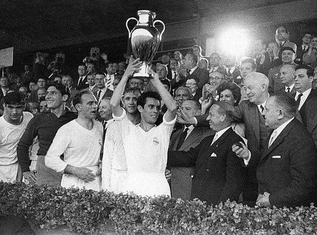 5. Real Madrid 3. kez Avrupa Kupası şampiyonu olmuştu.