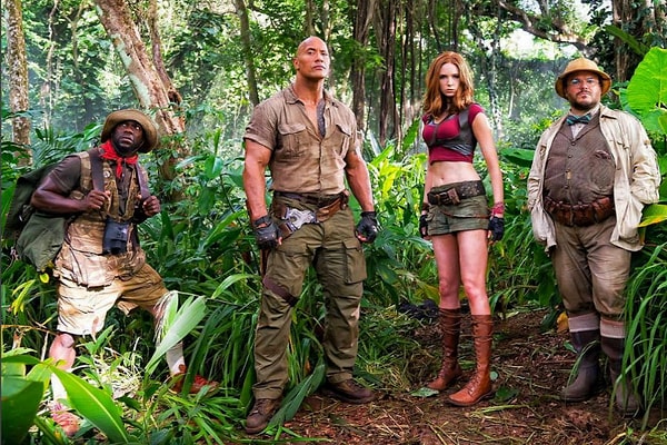 8. «Джуманджи: Зов джунглей» / «Jumanji: Welcome to the Jungle», США, 2017