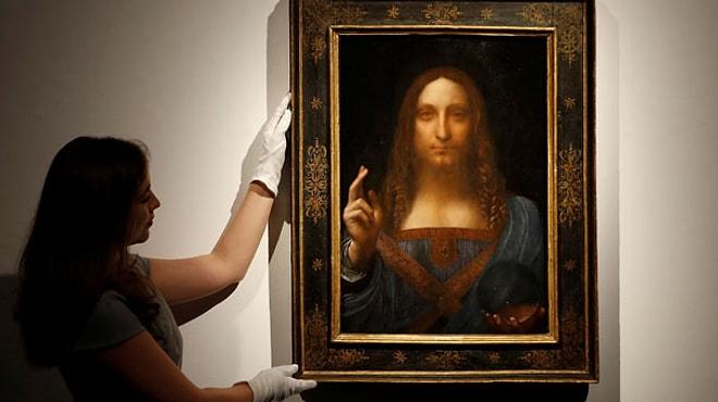 450 Milyon Dolara Satılarak Rekor Kırdı! Da Vinci'nin 'Dünyanın Kurtarıcısı' Adlı Tablosu 18 Dakikada Satıldı
