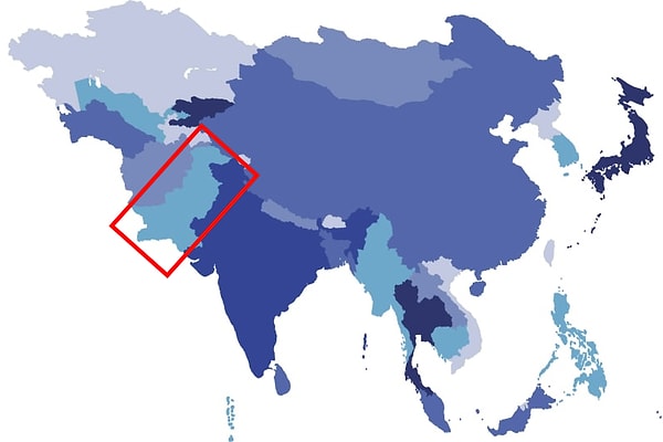 3. Какая тут отмечена страна?