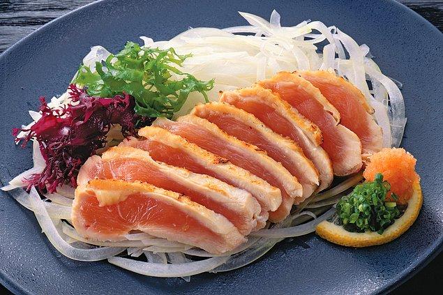 7. Japon stili yiyecekler