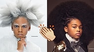 Barok Tarzından İlham Alarak Afro Amerikan Kızların Doğal Saç Güzelliğine Dikkat Çeken Proje