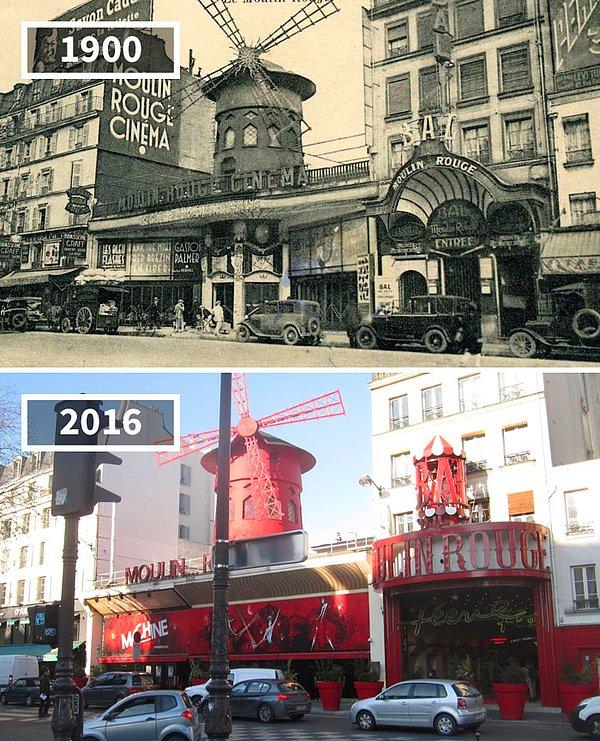 5. Moulin Rouge, Paris, Fransa.