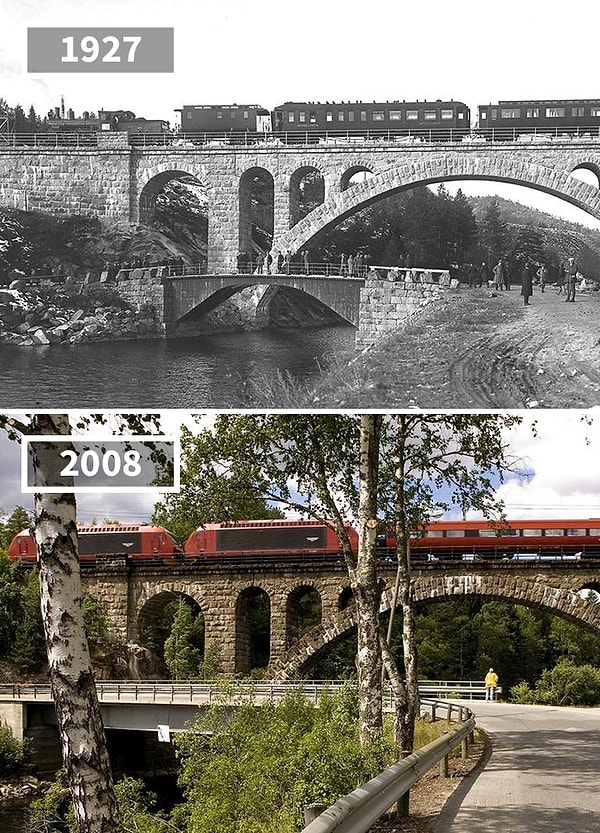 20. Железнодорожный мост, Норвегия, 1927-2008