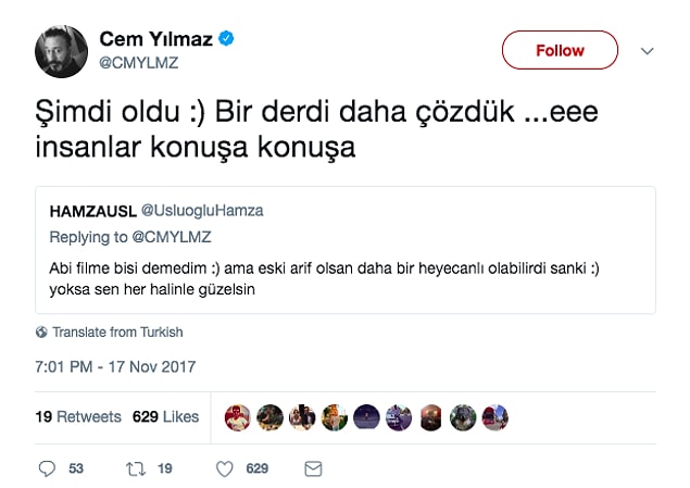 3. Neyse ki diyalog yoluyla bu sorun çözüldü.