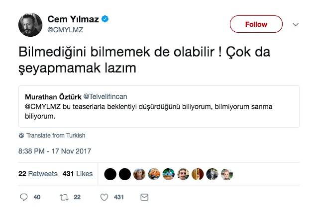 10. Dünyanın hiçbir yerinde fragman istemeyen bir izleyici kitlesi yok.