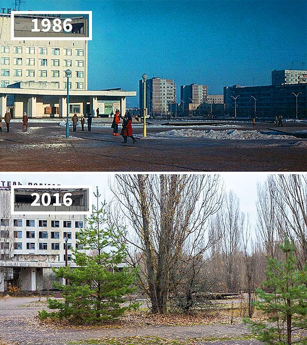 #4 Pripyat, Ukrayna, 1986 - 2016