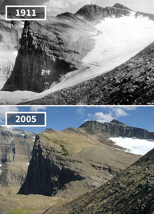 #8 Chaney Glacier, Birleşik Devletler, 1911 - 2005