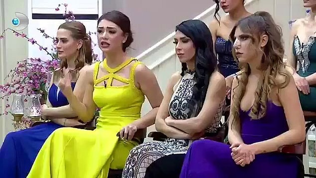7. Hakaret terminolojisine yeni bir katkı yaparak birbirlerine PITBULL KAFALI diye bağıran gelin adayları