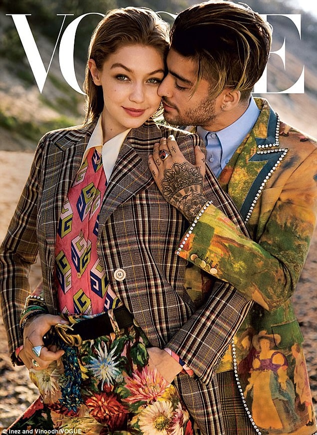 Ayrıca öyle herkesin yapamayacağı şeyi yaptılar ve şu ana kadar Vogue'un kapağına çıkan 3. çift olmayı başardılar.