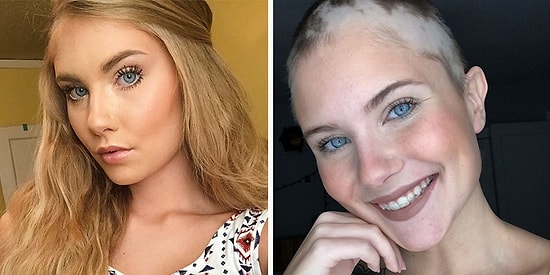 Трогательно: Мать украсила голову своей дочери, потерявшей волосы, цветами!