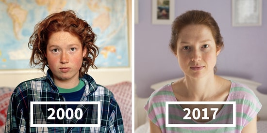 Zamanda Yolculuk! Arkadaşlarının 17 Senelik Değişimin Yalnızca İki Portreyle Anlatan Fotoğrafçı