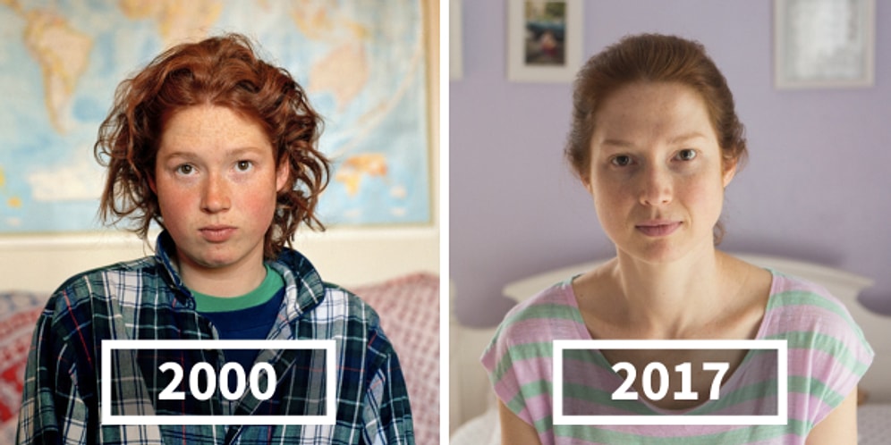 Zamanda Yolculuk! Arkadaşlarının 17 Senelik Değişimin Yalnızca İki Portreyle Anlatan Fotoğrafçı