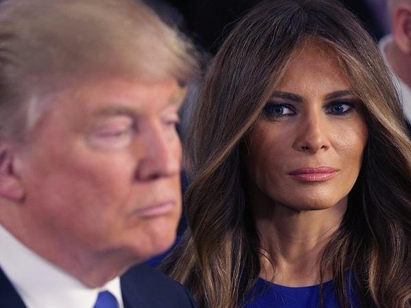 1. ABD Başkanının eşi Melania Trump, kocasını iş hayatında takip ettirdiği bir dublöre sahip.