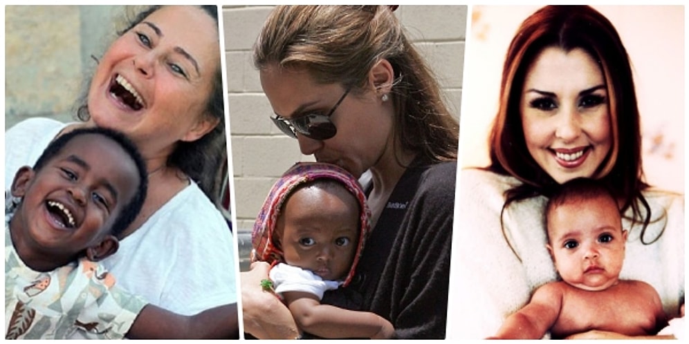 Anne Olmak İçin Doğurmak Şart Değil! Evlat Edinerek Herkese Umut Olan Ünlüler