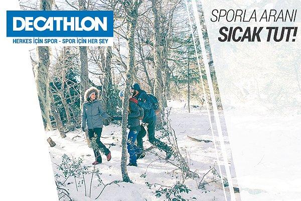 Kışın spor yapabilmek için hiç bir bahaneniz kalmadı! Çünkü Decathlon'a kış geldi! Kışlık spor ürünlerindeki bu mükemmel kampanyayı kaçırmayın!