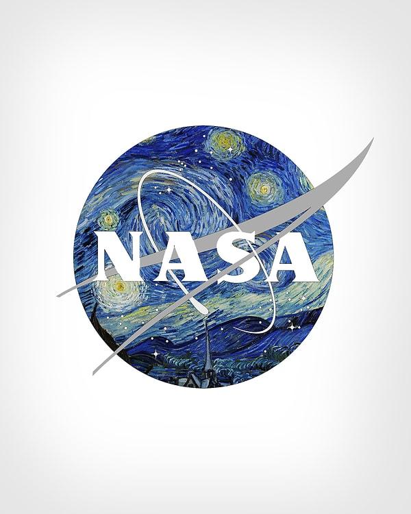 6. NASA + The Starry Night (Yıldızlı Gece) / Vincent Van Gogh