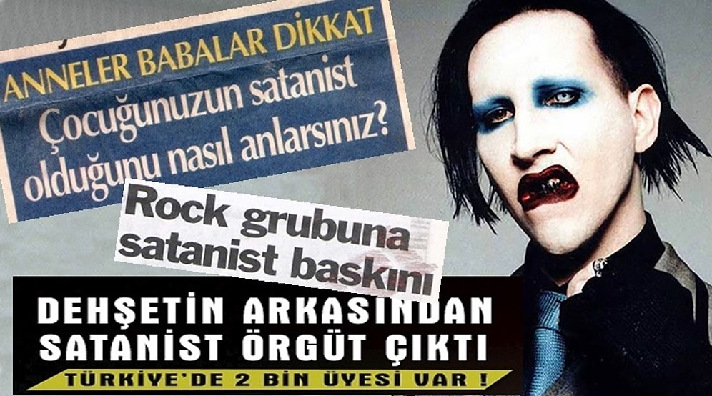 Türkiye'nin 90'lar Sonunda Patlak Veren ve Tüm Ülkeye Büyük Korku Salan Satanizmle Mücadelesi!
