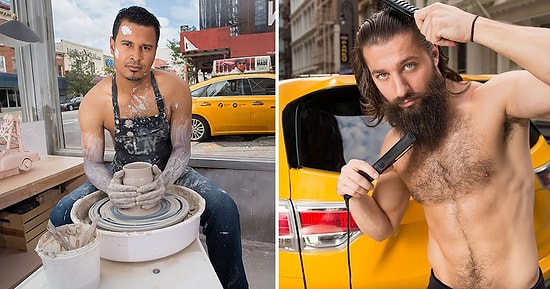 Сексуальные и смешные: горячие нью-йоркские таксисты обнажились для календаря