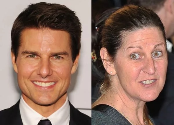 9. Том Круз и его сестра Ли Энн Деветт