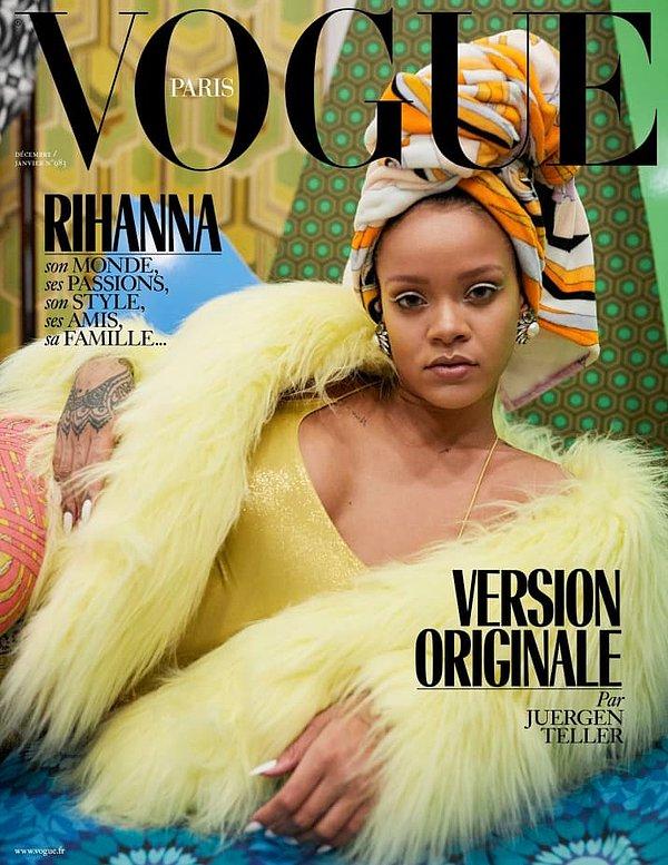 1. İlk olarak Vogue Paris kapağında yer alacağını duyurdu. Hem de bir fotoğrafla değil...