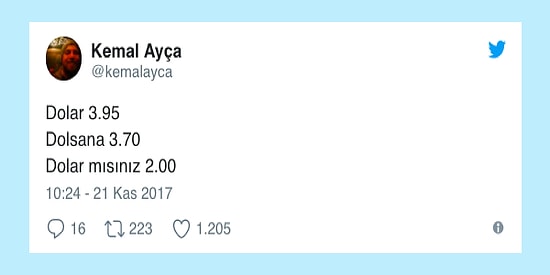 Bir Türlü Ateşi Sönmeyen Doları Mizahıyla Söndürmeye Çalışan 17 Kişi