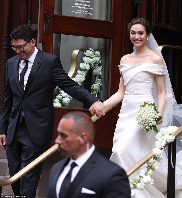 17. Emmy Rossum & Sam Esmail