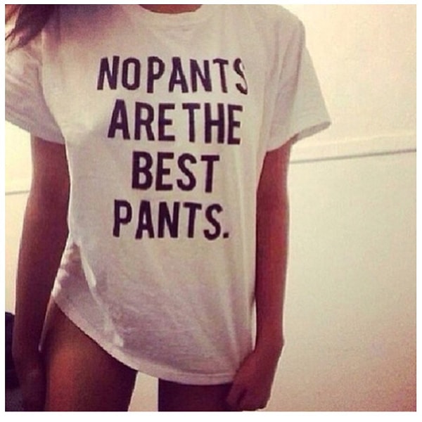 14. Ходят по дому целый день в одной футболке