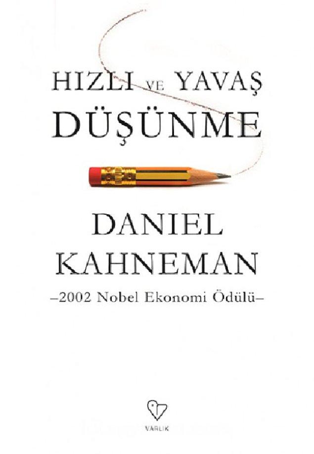 11. Hatice, ara ara okuduğu Daniel Kahneman'ın Hızlı ve Yavaş Düşünme kitabını öneriyor.