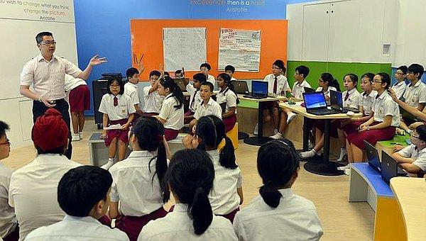 Yaklaşık 125 bin öğrencinin sınandığı araştırmada Singapurlu öğrenciler birinci oldular.