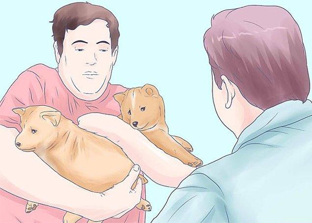 10. Ellerinizi yavru köpeklerle doldurun, böylece kimse sizden bir şey için yardım istemez.