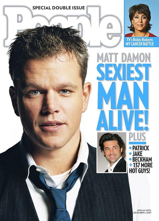 16. 2007, Matt Damon