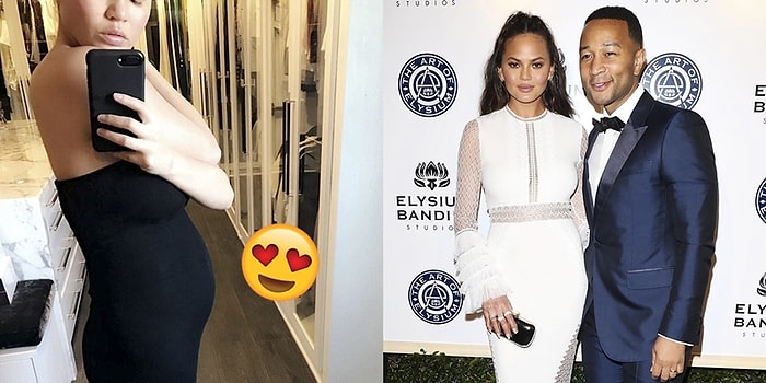 Chrissy Teigen Hamileliğini Tahmin Edebileceğiniz En Minnoş Şekilde Duyurdu!