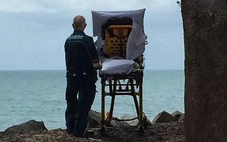 Ölmeden Önce Okyanusu Görmek İstedi... Bir Kadının Son Arzusunu Yerine Getiren Ambulans Personeli