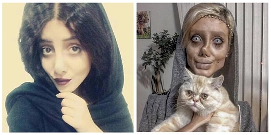 Angelina Jolie’ye Benzemek İçin Sayısız Ameliyat Geçiren İranlı Kadın: Sahar Tabar