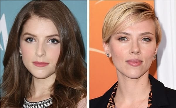 7. Анна Кендрик и Скарлетт Йоханссон - 31 год